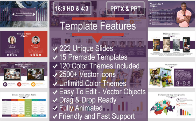 Multipurpose Busines powerpoint template