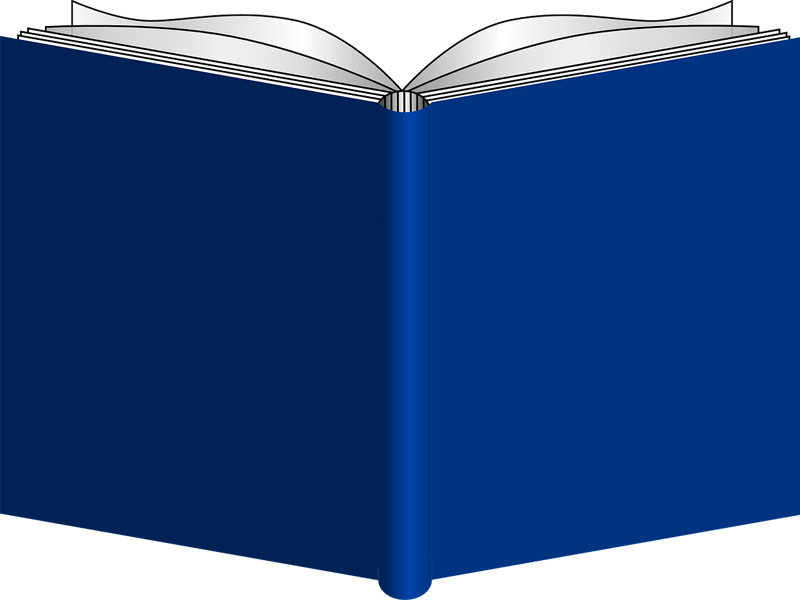 Синяя книга, фон для презентации по литературе